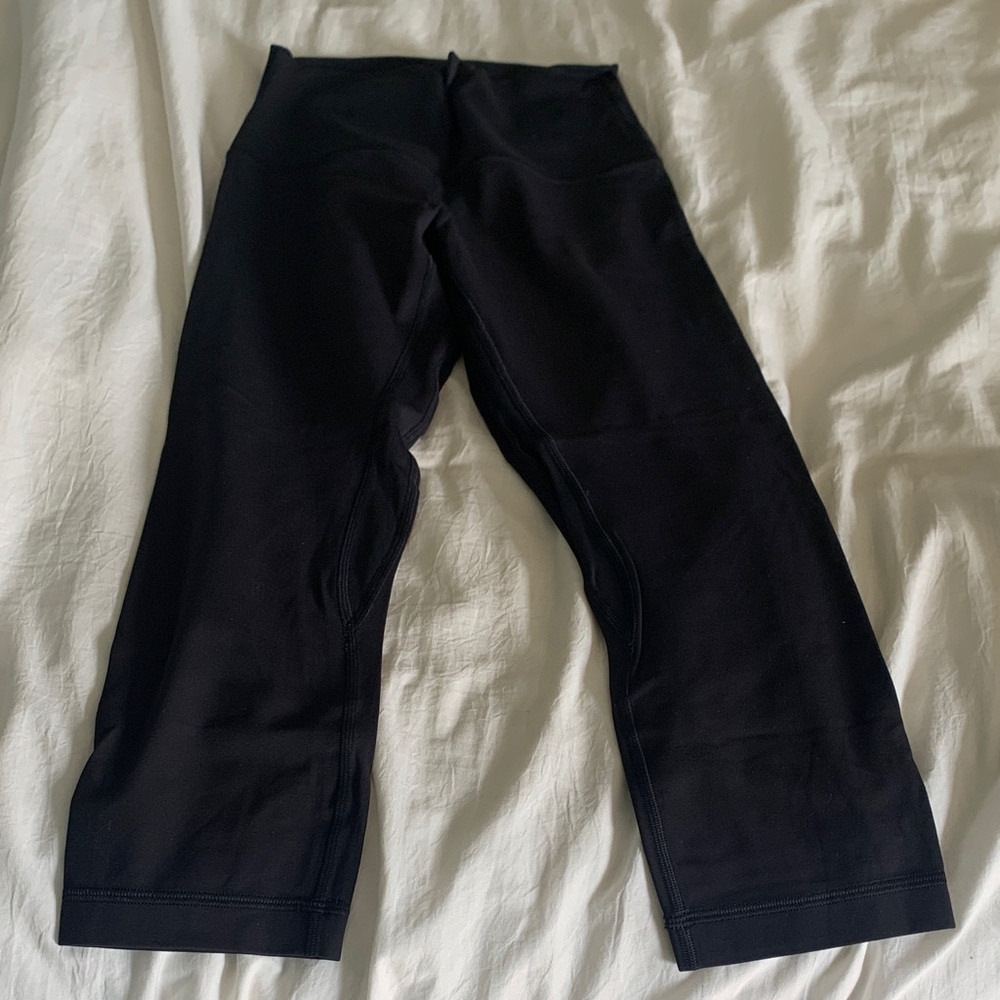 Lululemon Women's Align Black Crop Leggings